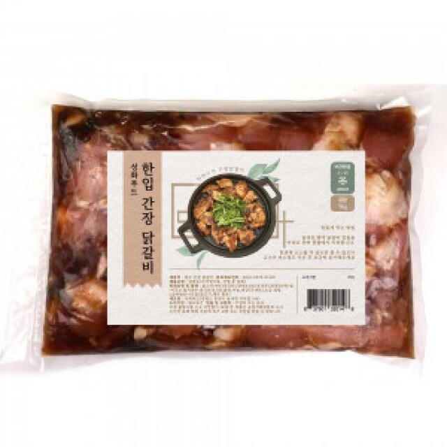 성화푸드,달수 한입 간장닭갈비 1kg